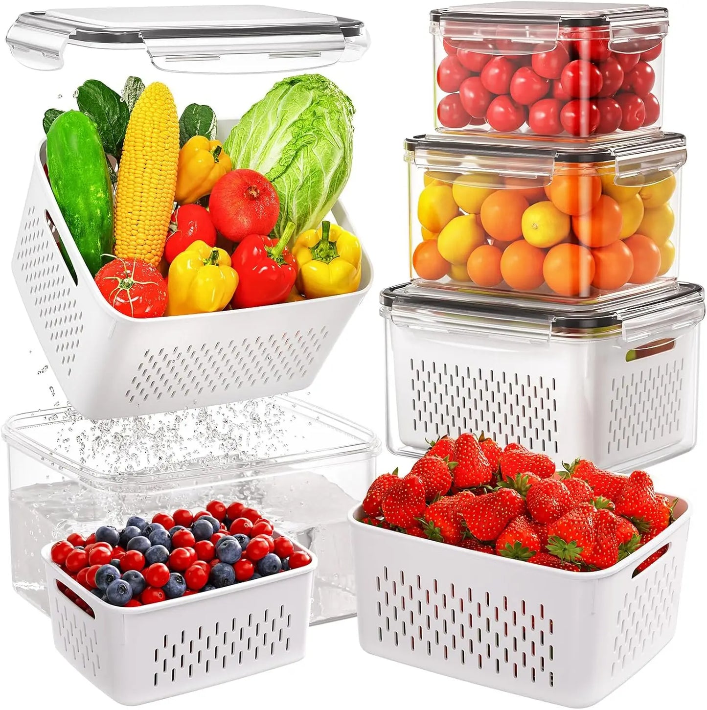 Stackable Fridge Storage Containers hero